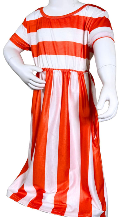 Kid Stripped Dress (4 Colors)