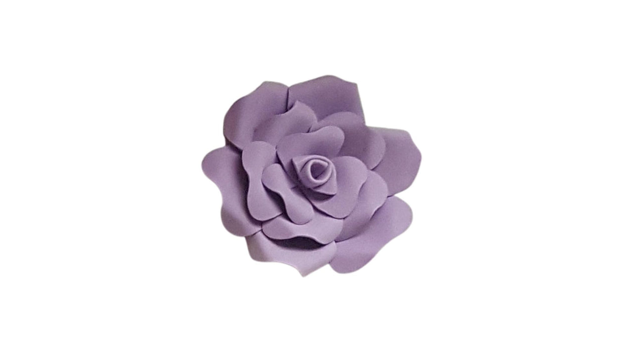 Bargain 19 in. Lavender Foam Peony Wallflower