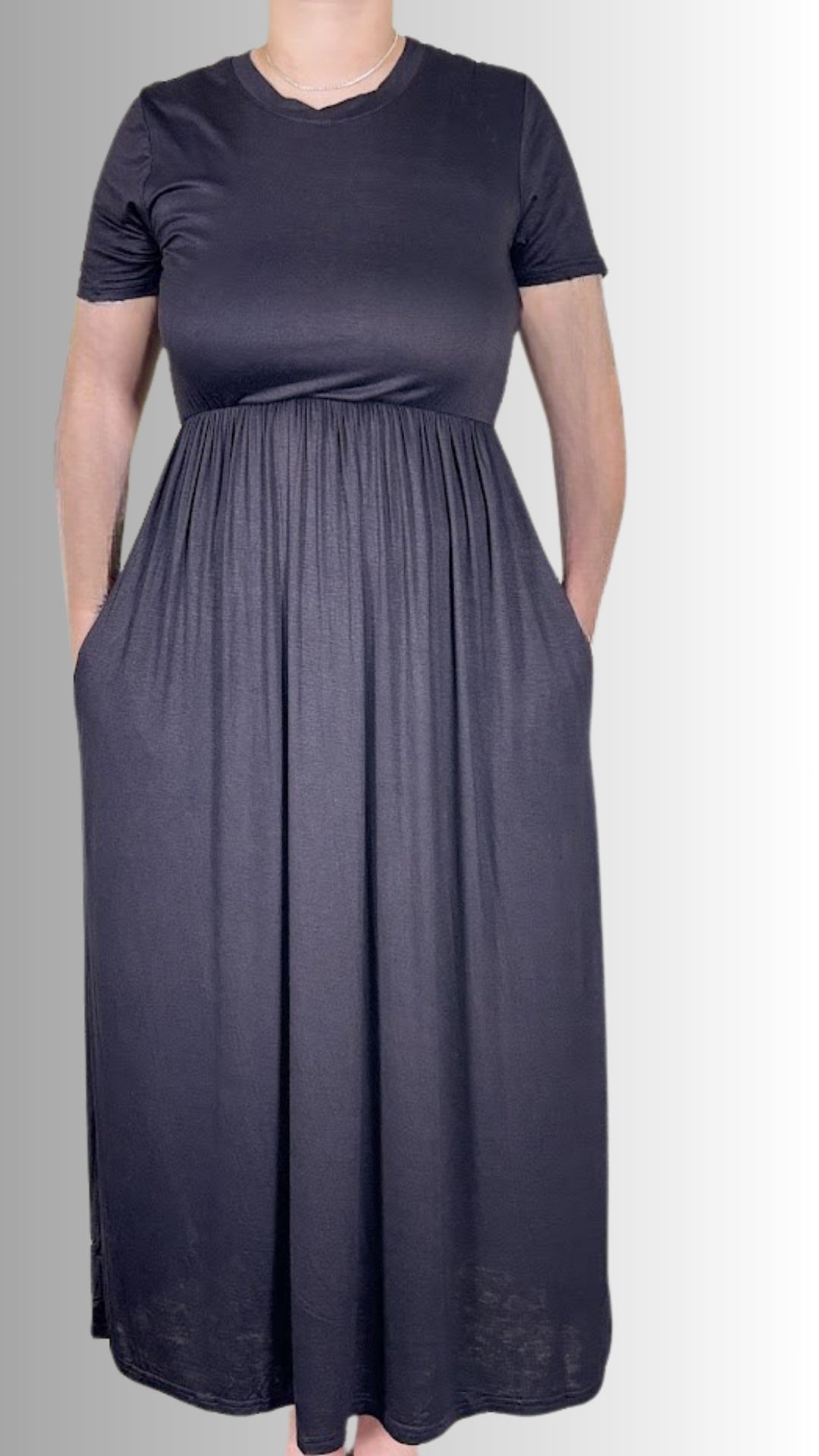 Woman Solid Color Dress (5 Colors)