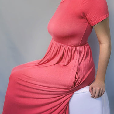 Woman Solid Color Dress (5 Colors)