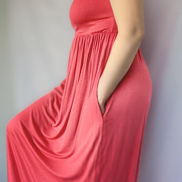 Woman Solid Color Dress (5 Colors)