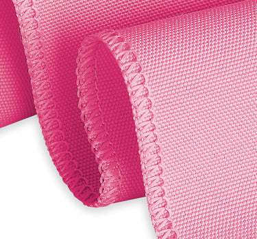 Bargain 108 In. Round Polyester Tablecloth Fuchsia