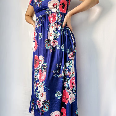 Woman Floral Dress (6 Colors)