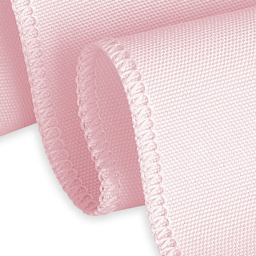 Bargain 120 in. Round Polyester Tablecloth Pink