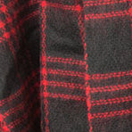 Plaid Check Scarf Red/Black