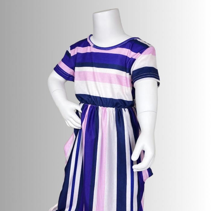 Kids' Stripes Summer Dress