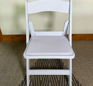 Folding Resin Wedding Chair 4-pack
