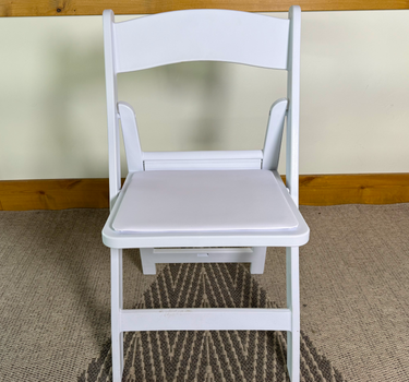 Folding Resin Wedding Chair 4-pack
