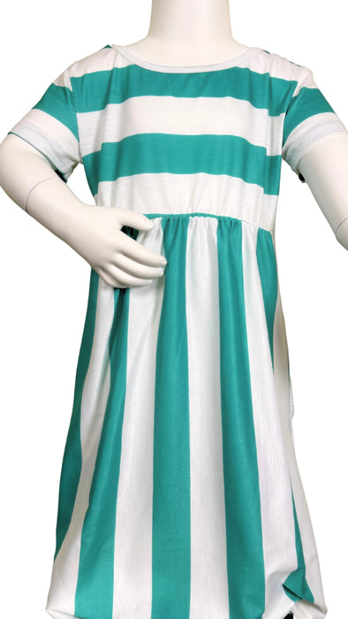 Kid Stripped Dress (4 Colors)