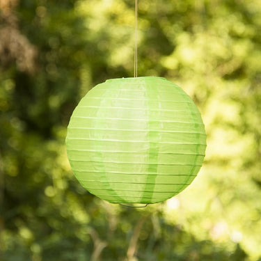 8 in. Nylon Lantern Tea Green