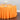 Bargain 120 In. Round Polyester Tablecloth Orange
