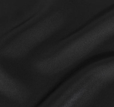 Bargain 108 In. Round Satin Tablecloth Black