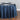 Bargain 108 In. Round Satin Tablecloth Navy Blue
