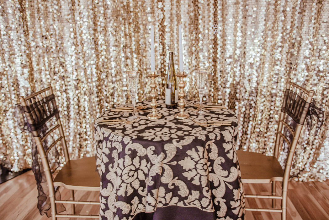 10 x 10 ft. Payette Sequin Backdrop Draping (3 Colors)