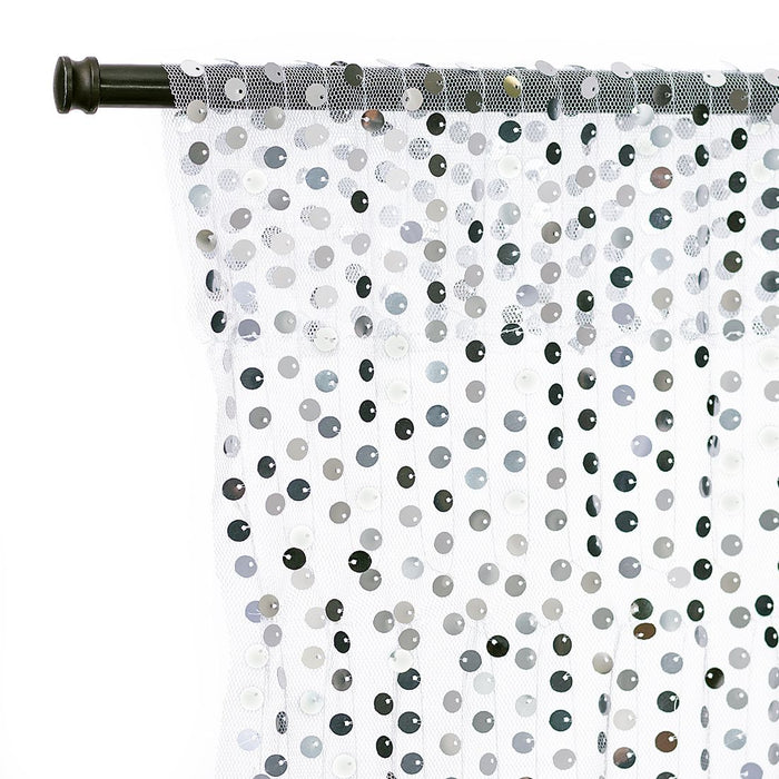 10 x 10 ft. Sheer Sequin Backdrop Draping (4 Colors)