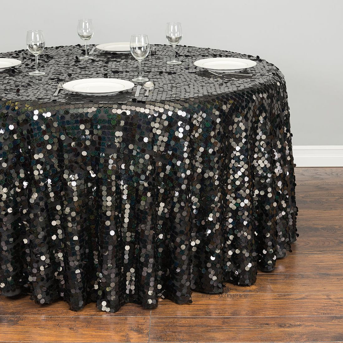 120 In Round Tablecloths LinenTablecloth   120RD 540111 120 In. Round Payette Sequin Tablecloth Iridescent Black Main E895e00d 4db5 4700 B3d7 B9e4042c38b2 1096x1096 