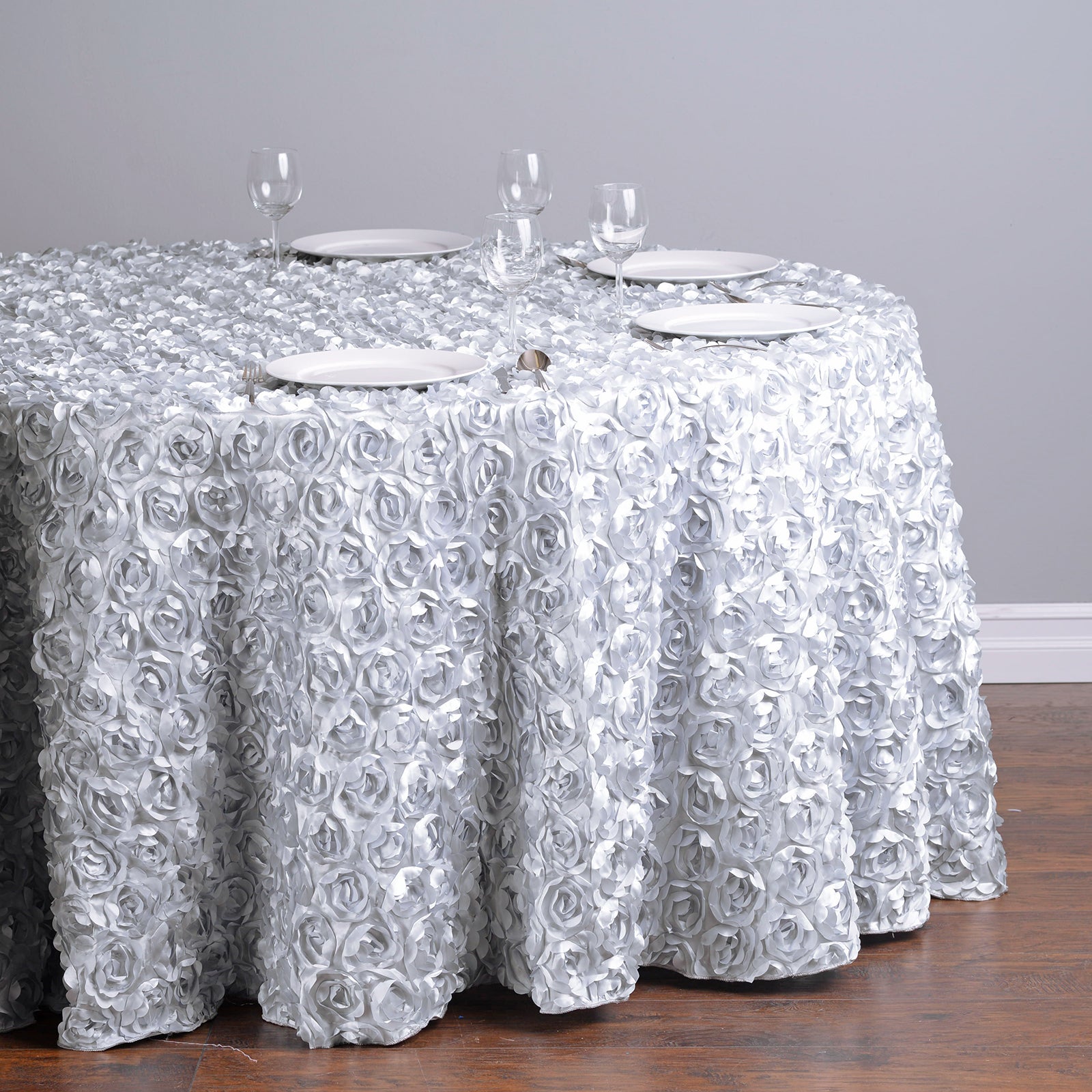 CV Linens - They're here! Our Large Rosette Tablecloths are now