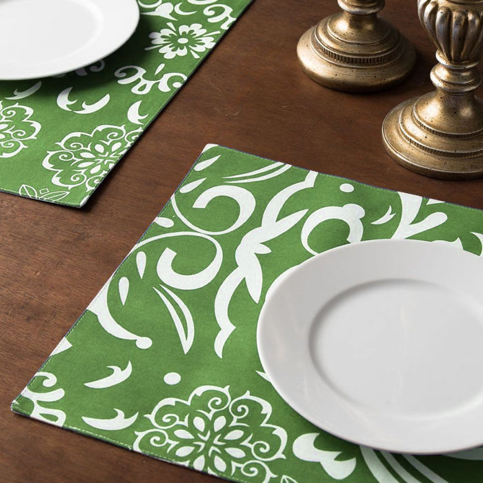 13 X 19 in. Vintage Royalty Cotton Placemats 4/Pack (8 Colors)