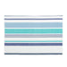 Blue Barcode-Striped Placemats 4/Pack