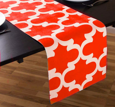 13 X 90 in. Trellis Design Cotton Table Runner (9 colors)