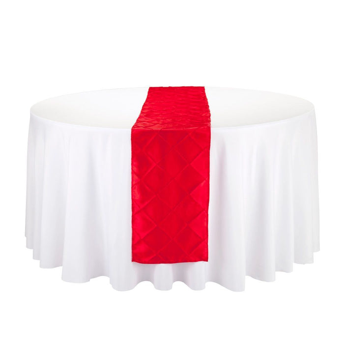 14 X 108 in. Pintuck Table Runner (5 Colors)
