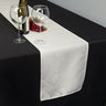 14 X 108 in. Shantung Silk Table Runner Ivory