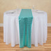 14 X 108 in. Sequin Table Runner Turquoise