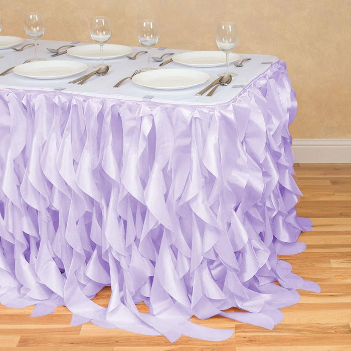 17 ft. Curly Willow Table Skirt (13 Colors)