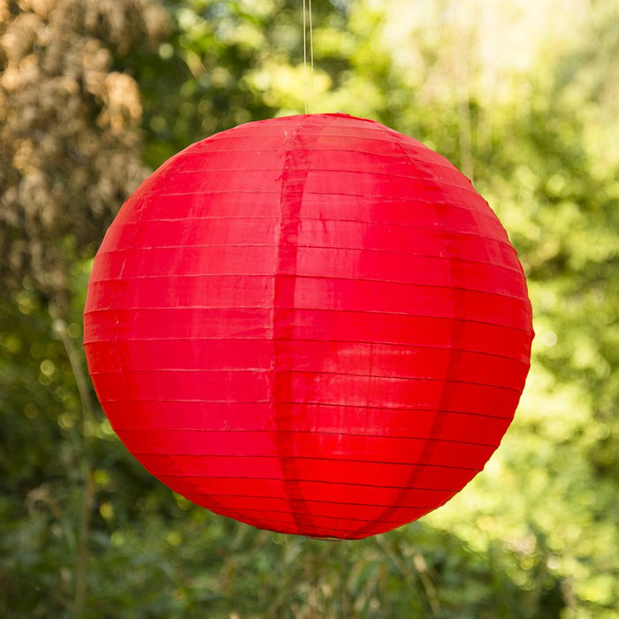 16 in. Red Nylon Lantern