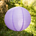 16 in. Purple Nylon Lantern