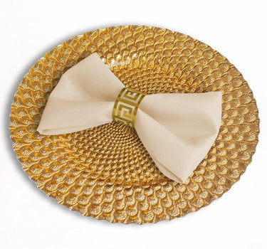 Bargain 17 in. Polyester Napkin (12/Pack) -Beige