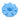 19 in. Blue Foam Daisy Wallflower
