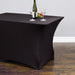 6 ft. Rectangular Stretch Tablecloth Silver