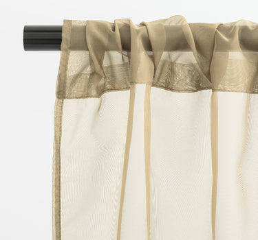 Bargain 58 x 120 in. Sheer Backdrop Draping