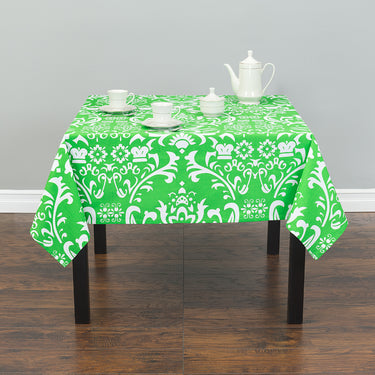 58 X 70 in. Rectangular Cotton Vintage Royalty Tablecloth (4 Colors)