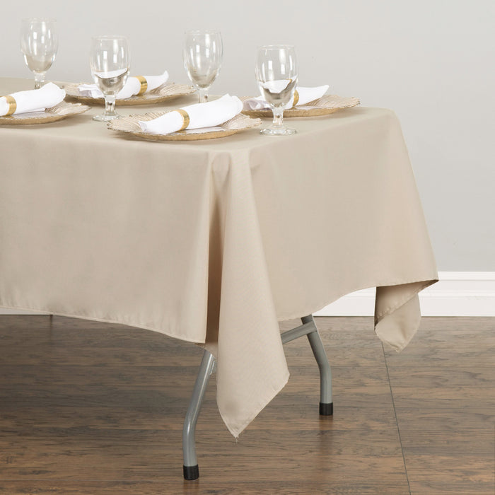 60 X 102 in. Rectangular Polyester Tablecloth (26 Colors)