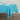 60 x 126 in. Rectangular Polyester Tablecloth Turquoise