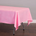 60 x 126 in. Rectangular Polyester Tablecloth Pink