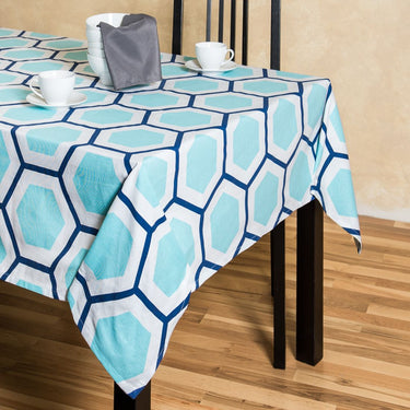 Rectangular Honeycomb Cotton Tablecloth (2 Sizes / 2 Colors)