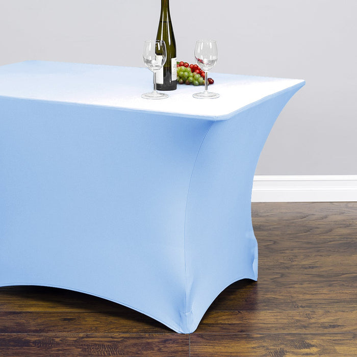 8 ft. Rectangular Stretch Tablecloth (14 Colors)