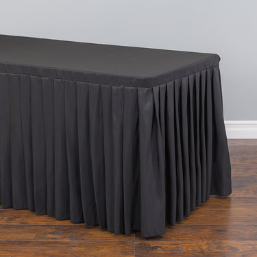 4 ft. Fitted Table Skirt  (7 Colors)