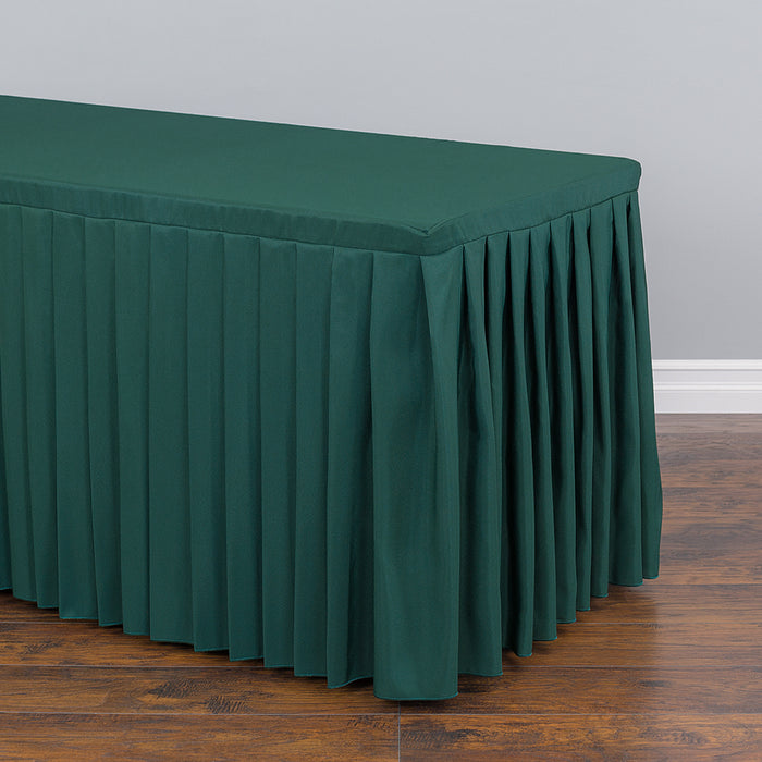 4 ft. Fitted Table Skirt  (7 Colors)