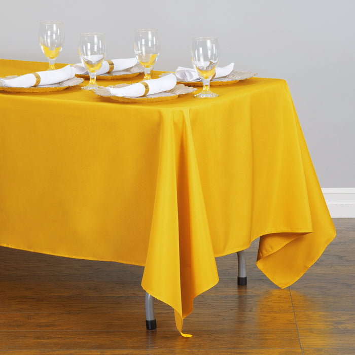 70 x 120 in. Rectangular Polyester Tablecloth (25 Colors)