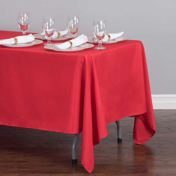 70 x 120 in. Rectangular Polyester Tablecloth (25 Colors)