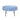 Bargain 70 In. Round Tablecloth Blue & White Checkered