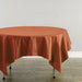 70 in. Square Polyester Tablecloth Marsala