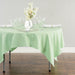 70 in. Square Polyester Tablecloth Hemlock