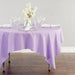 70 in. Square Polyester Tablecloth Lavender