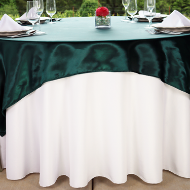 60 in. Square Satin Overlay (14 Colors)