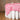72 in. Square Rosette Satin Overlay Pink